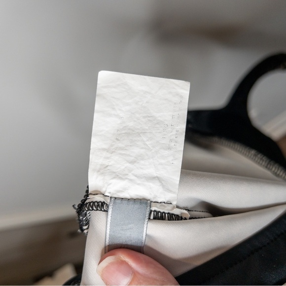 Magicsuit Womens Black and White Spotted Zipper Front One Piece Swimsuit Size 6 - Picture 11 of 12